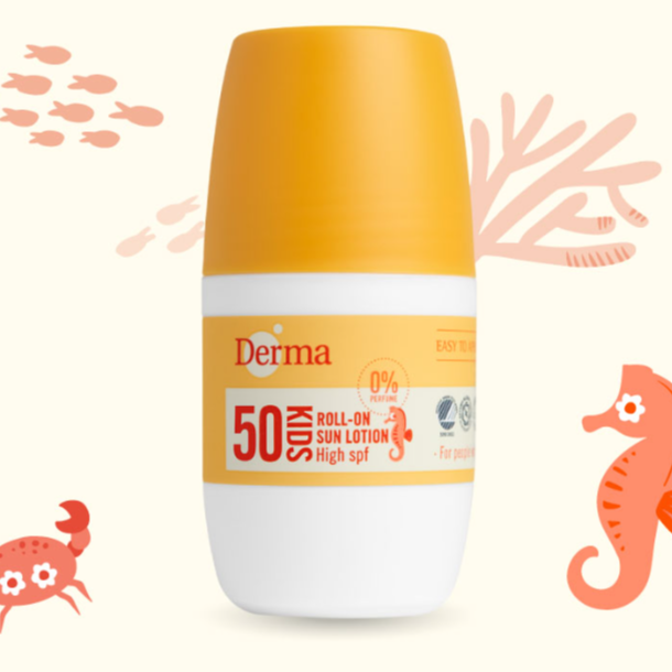 DERMA-兒童滾珠防水防曬乳