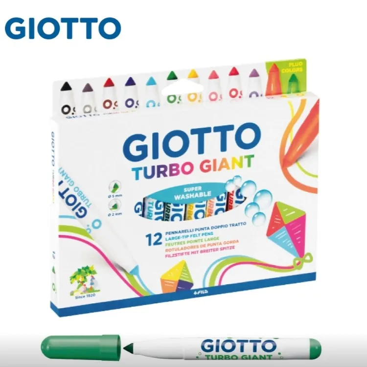 義大利GIOTTO-超好洗粗細雙效彩色筆(12色)_WEBP